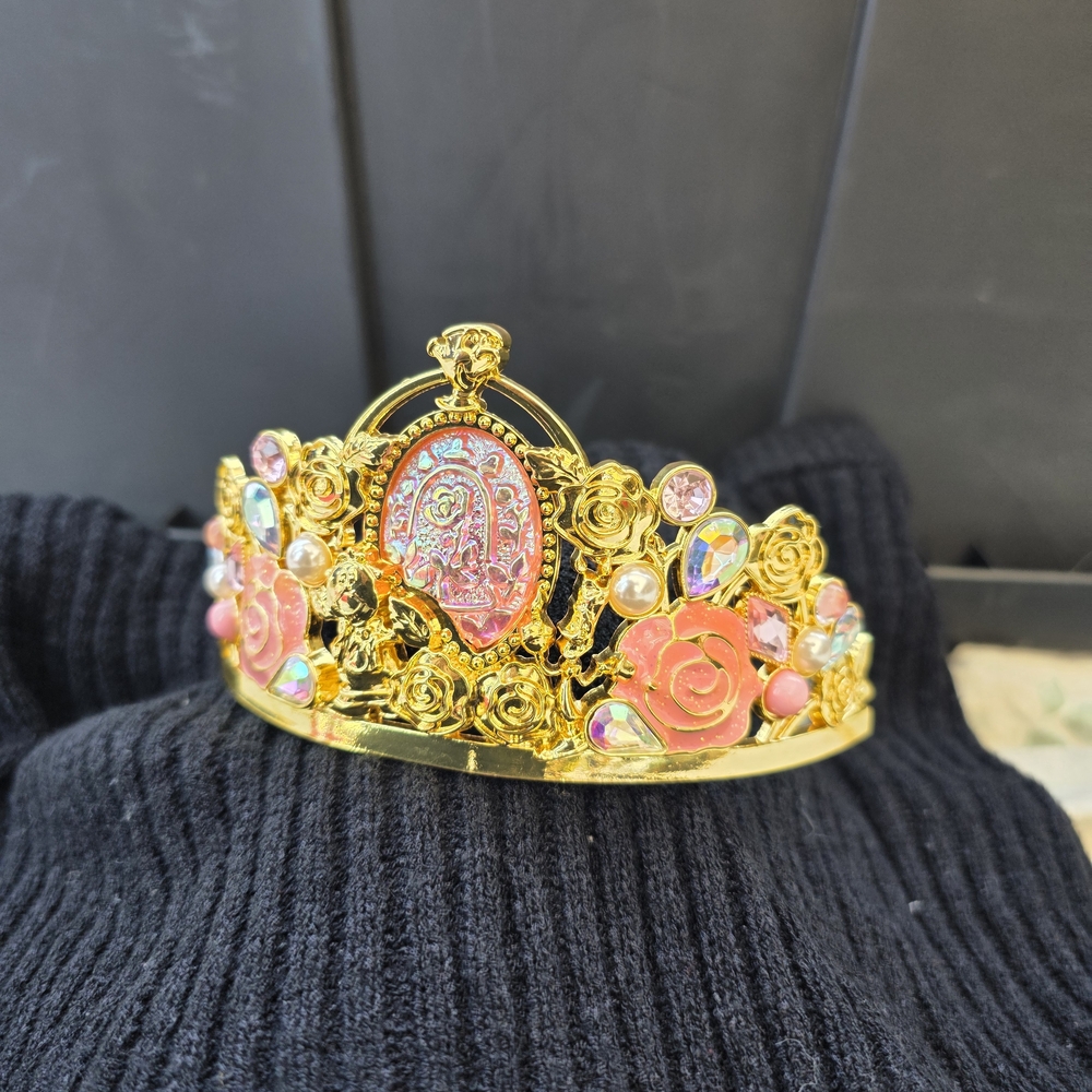 Disney Gold and Pink Princess Tiara